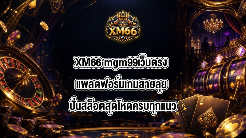 XM66 mgm99เว็บตรง